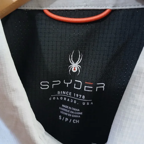 Spyder Men’s Short Sleeve Button-Up Shirt – Size Small - Picture 2 of 13